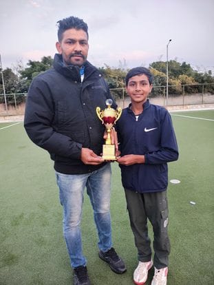 Promising Diksha from village Baijalpur won medals at the age of 14