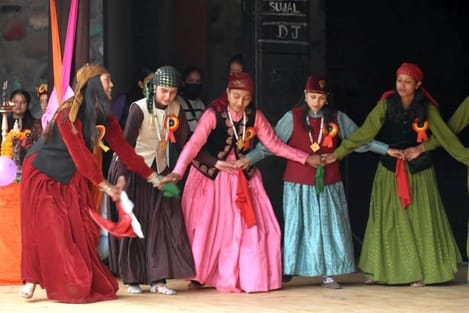 Oh Indra, dear ones, I danced a lot amidst the rain.