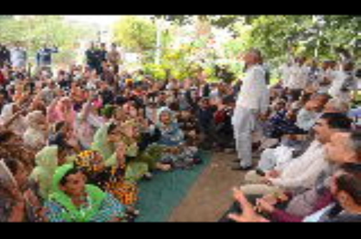 Pakistani Refugee Held Meeting