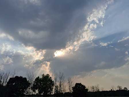 Temperature dropped by four degrees in the last three days