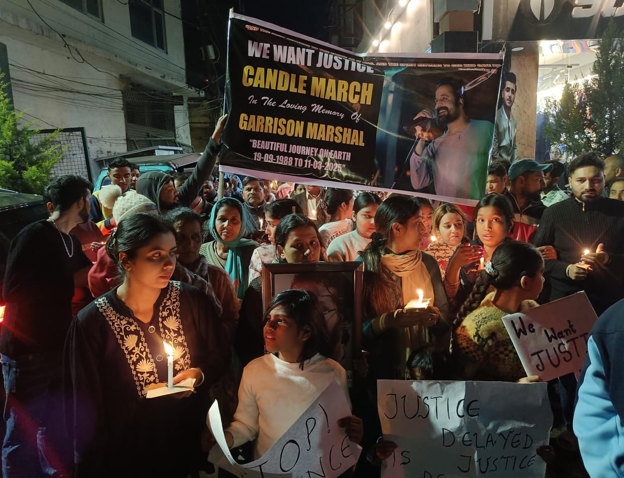 jammu, candle march