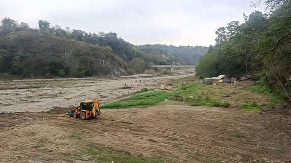 Renovation work of the playground started in Tikkar village