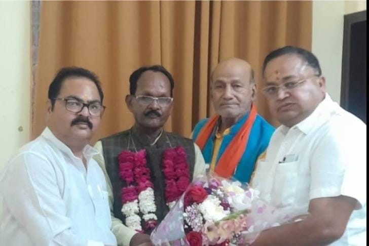 Buddhilal Pasi again became BJP district president