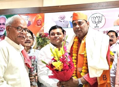 Sudhanshu Shukla became BJP district president