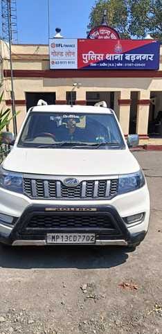 Police took action under section 185 against the youth who came to release the vehicle without number plate