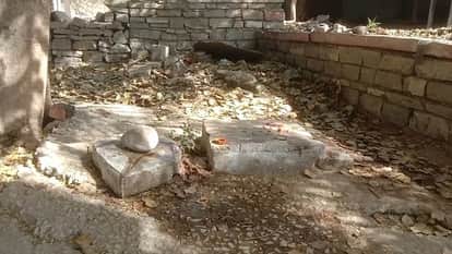 Chittorgarh News Shivalinga ransacked in temple angry people demonstrated by protesting