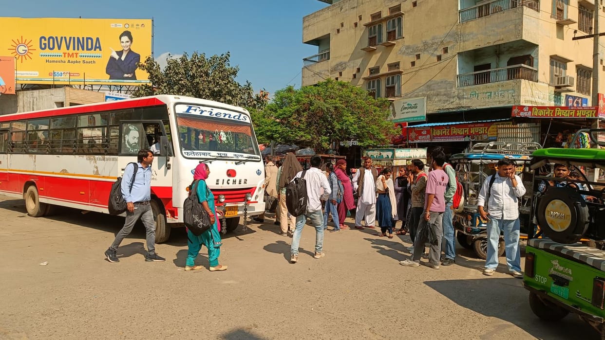 In 24 years, the population of the city increased to 4 lakh and the number of buses in the depot increased to only 20