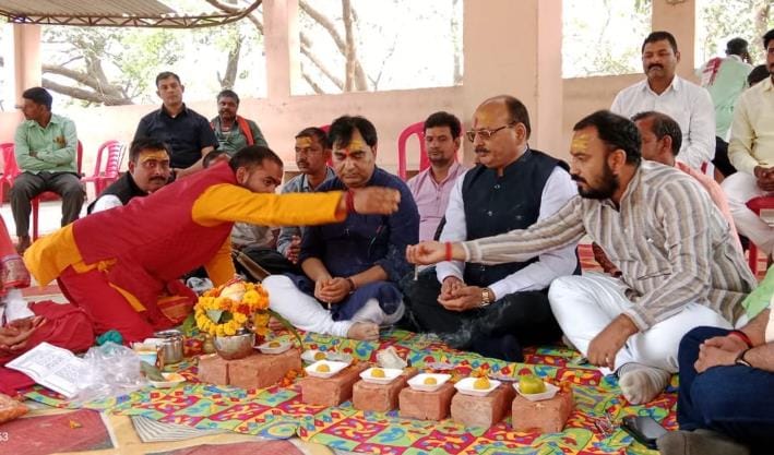 Ibrahimpur Ghat will be rejuvenated, foundation stone laid