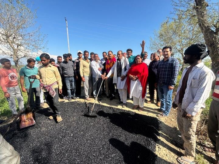 Road Construction Start From Mandyal to Gangu Chak