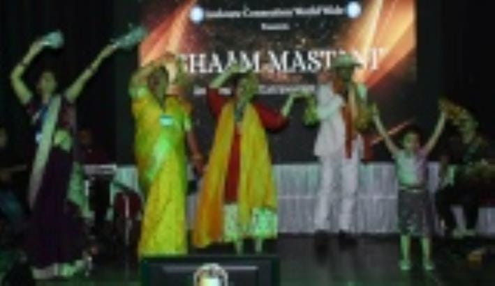 Feet danced to the tune of music in the Mastani evening