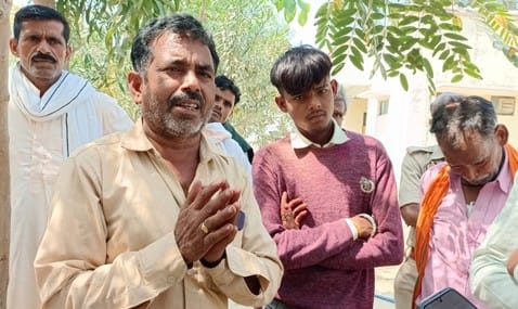 The family members kept pleading with folded hands, but he was shot dead in front of their eyes