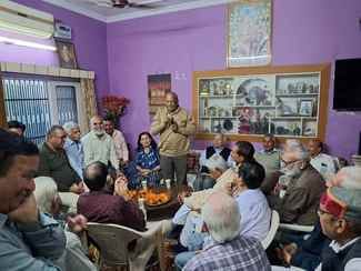 Newly elected councillor active in ward before taking oath