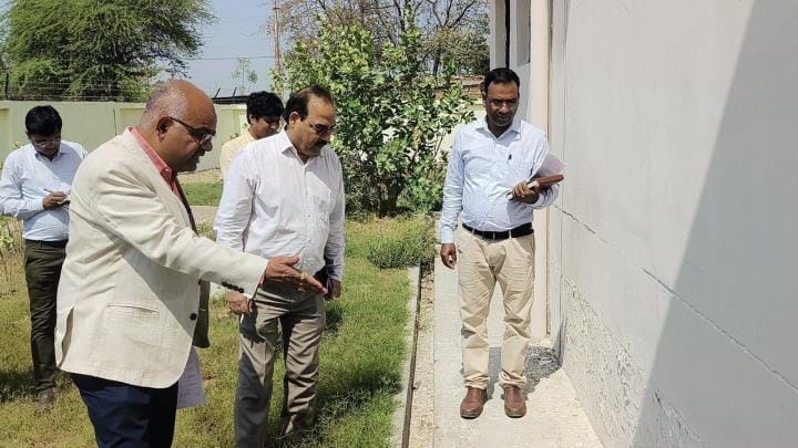 DM got angry after seeing cracks in the walls of the nursery building and broken floor, ordered recovery