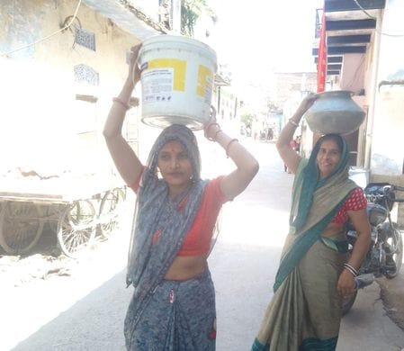 If water is released then electricity is gone, if electricity comes then water is stopped