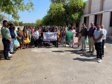 Road safety awareness rally taken out in village Payaga