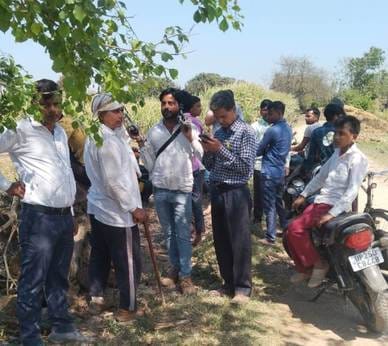 Tiger seen in Chandua village, panic