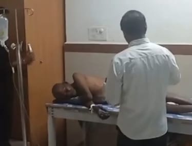 Fire breaks out in farmer's dhoti, seriously injured