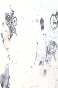 The goons entered the house of the BJP sector in-charge and attacked him lethally