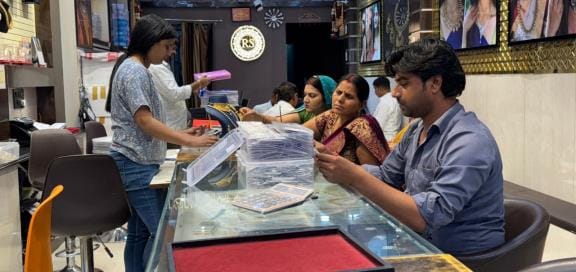 Jewellery sales have faded due to rising gold and silver prices