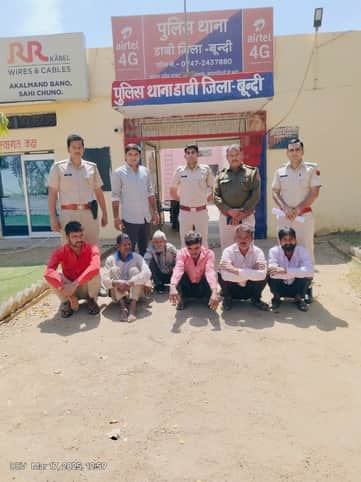 Dabi police took major action under the Area Dominance campaign