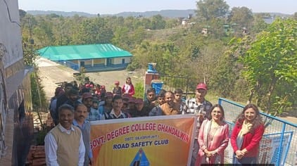 Sakshi tops in poster making and speech competition