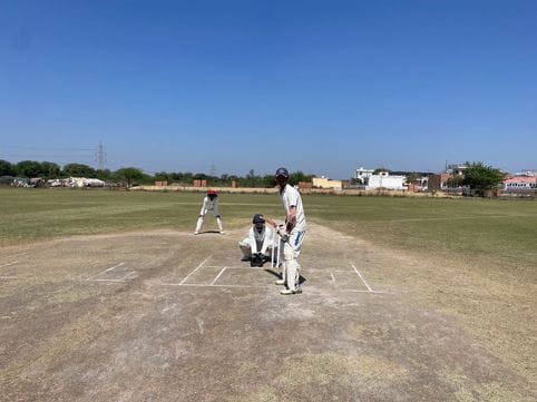 Goyal Cricket XI won the match by 185 runs
