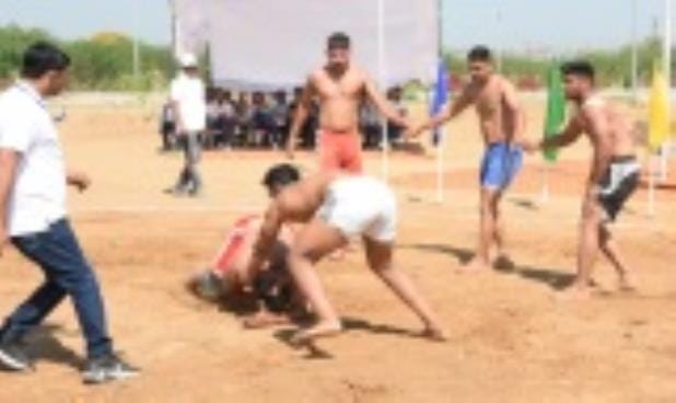 CBLU defeated University of Technology Jaipur in Kabaddi competition