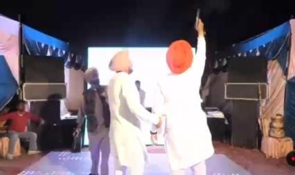 Panic spread after firing in the air on DJ floor during wedding ceremony