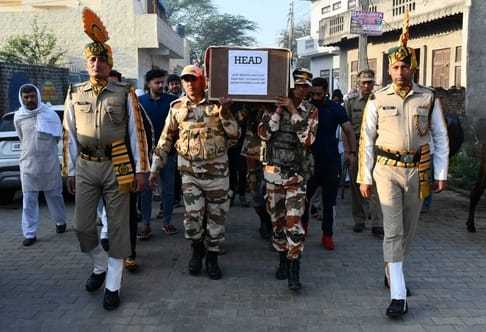 ASI Devendra Singh's last rites performed in his native village