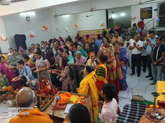 Bhagwat Katha in Bharat Mata Mandir