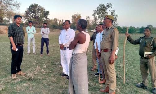 A tiger attacked an old man who went to graze cattle