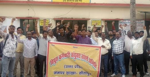 Employees expressed their anger against privatization