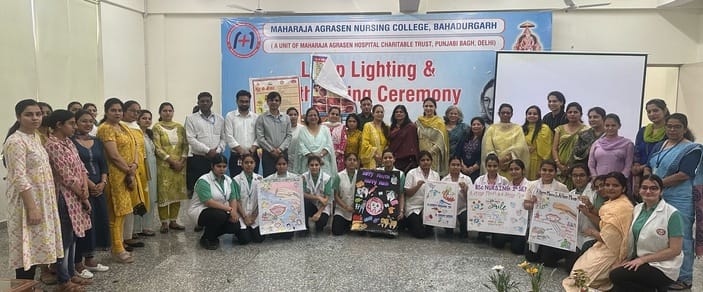 Rangoli and posters created awareness about oral health