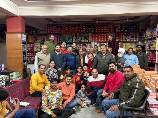 Artists of Holi fair tableaus honored