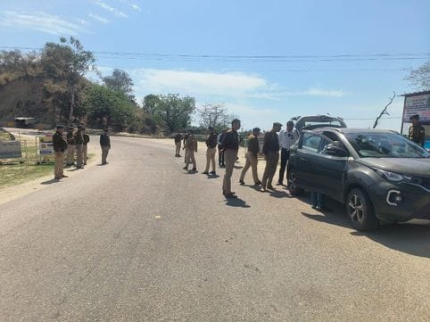 Vigilance increased on Himachal-Punjab border, vehicles checked