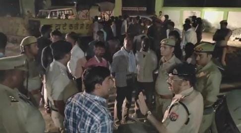 Two people including the Pradhan of Kanchanpur shot, uproar