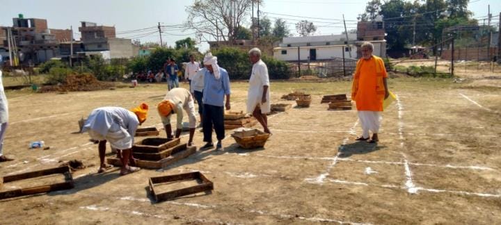Preparations for 51 Kundiya Gayatri Maha Yagya are in full swing