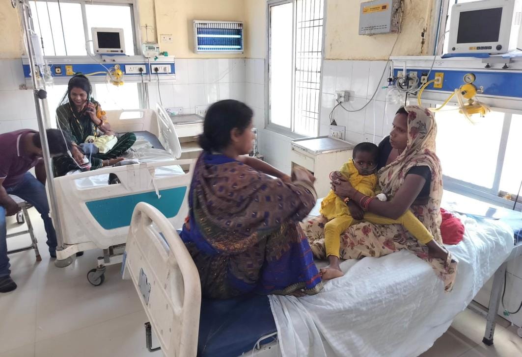 42 children admitted in medical college, PICU full