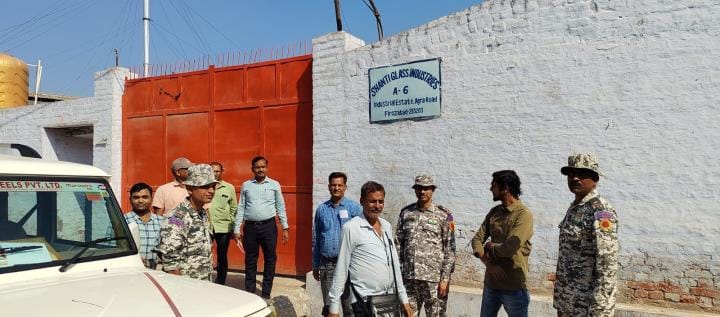 Three establishments including glass unit and e-library sealed