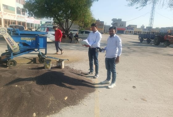 Mustard arrived in Kharkhoda Mandi, 38 quintals not sold