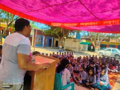 PM Shri Government Senior Secondary School Camp organized