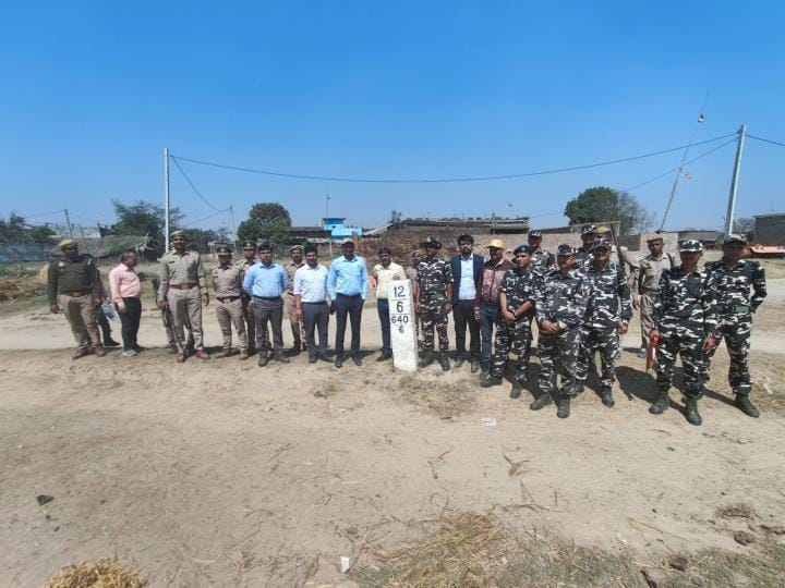 A joint survey was conducted to find out the possibility of road construction in No Man's Land