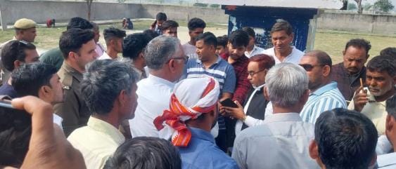 Dr. Ambedkar's statue damaged in two villages, tension