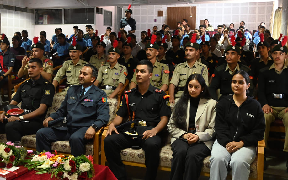 NCC provides golden opportunities to join the army: Prof. Surina
