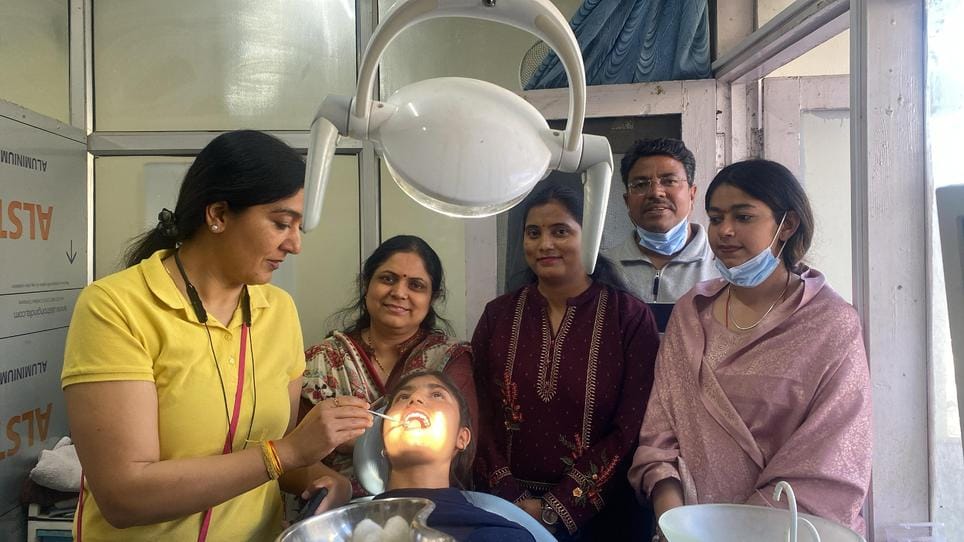 70 percent of children's teeth are damaged due to consumption of junk food and excess sweets