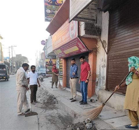 The municipal corporation got the drains cleaned