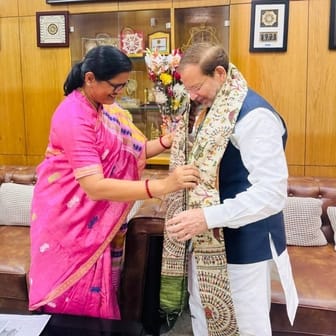 Tourism Minister made a courtesy call on the Deputy Chief Minister of Odisha