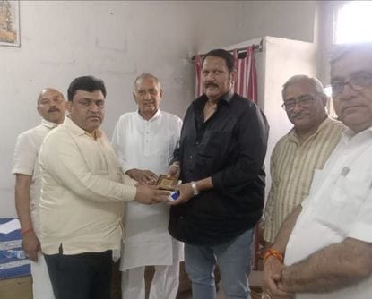 Chhatrapati Udayan Raje Bhosale was welcomed