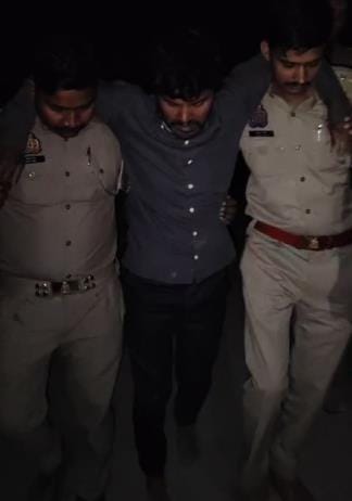 An accused of robbery arrested in police encounter