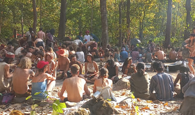 Foreign nationals from 18 countries camped in Kailali forest